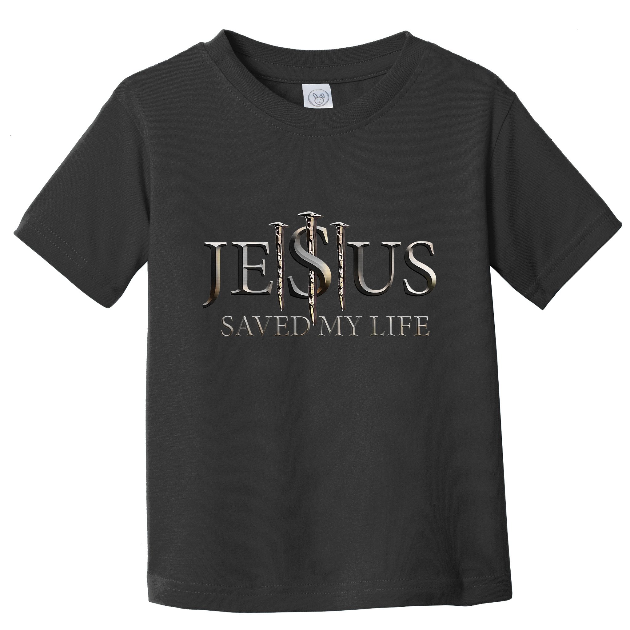 Jesus Saved My Life Christian Religious Believer Toddler T-Shirt