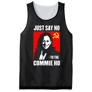 Just Say No To The Commie Ho Kamala Harris Mesh Reversible Basketball Jersey Tank