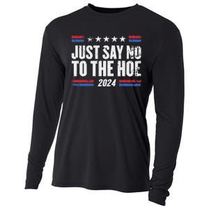 Just Say No To The Hoe 2024 Cooling Performance Long Sleeve Crew