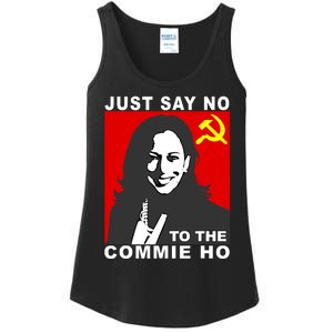 Just Say No To The Commie Ho Kamala Harris Ladies Essential Tank