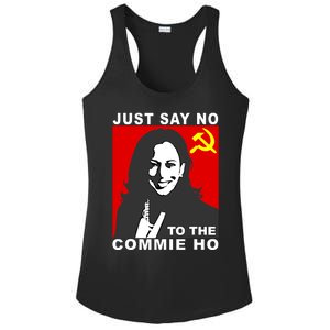 Just Say No To The Commie Ho Kamala Harris Ladies PosiCharge Competitor Racerback Tank