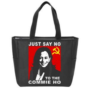 Just Say No To The Commie Ho Kamala Harris Zip Tote Bag