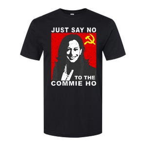 Just Say No To The Commie Ho Kamala Harris Softstyle CVC T-Shirt