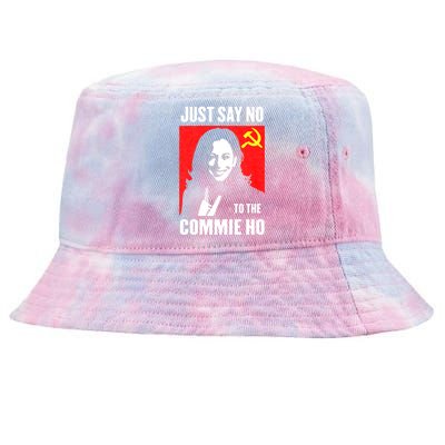 Just Say No To The Commie Ho Tie-Dyed Bucket Hat