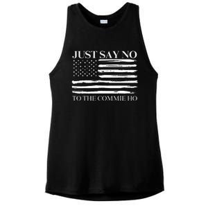 Just Say No Ladies PosiCharge Tri-Blend Wicking Tank