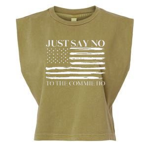 Just Say No Garment-Dyed Women's Muscle Tee