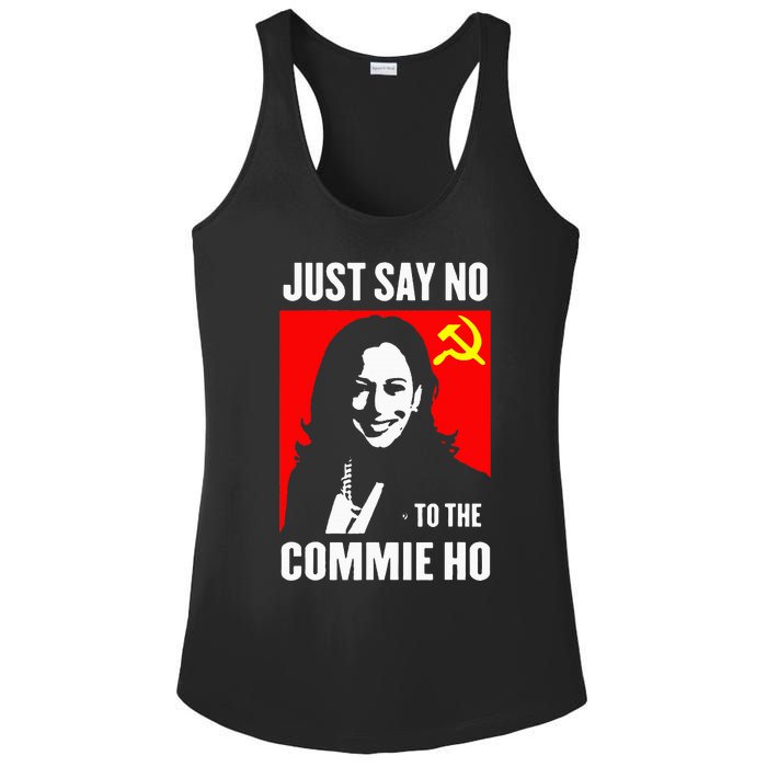 Just Say No To The Commie Ho Ladies PosiCharge Competitor Racerback Tank