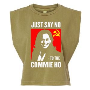 Just Say No To The Commie Ho Garment-Dyed Women's Muscle Tee