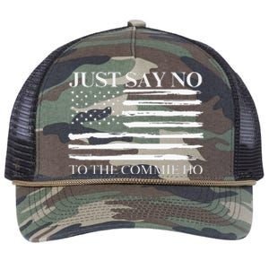 Just Say No Retro Rope Trucker Hat Cap