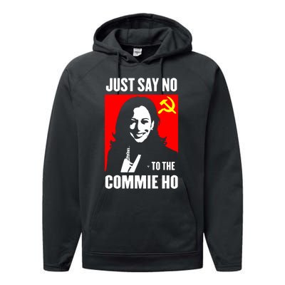 Just Say No To The Commie Ho 2024 Performance Fleece Hoodie