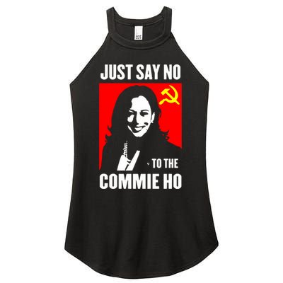 Just Say No To The Commie Ho 2024 Women's Perfect Tri Rocker Tank