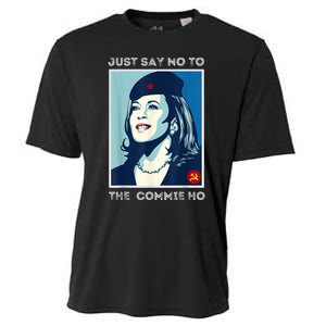 Just Say No To The Commie Ho Harris For President 2024 Cooling Performance Crew T-Shirt