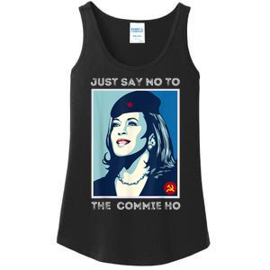 Just Say No To The Commie Ho Harris For President 2024 Ladies Essential Tank