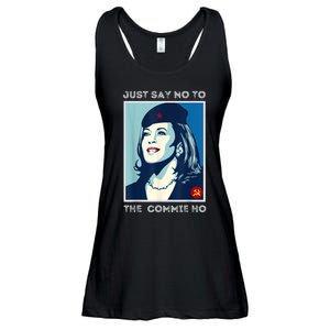 Just Say No To The Commie Ho Harris For President 2024 Ladies Essential Flowy Tank