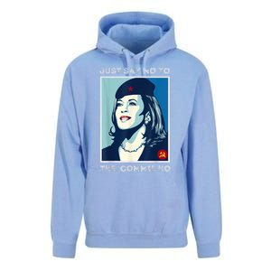 Just Say No To The Commie Ho Harris For President 2024 Unisex Surf Hoodie