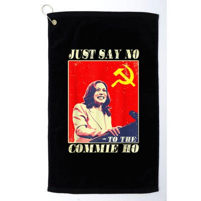 Just Say No To The Commie Ho Platinum Collection Golf Towel