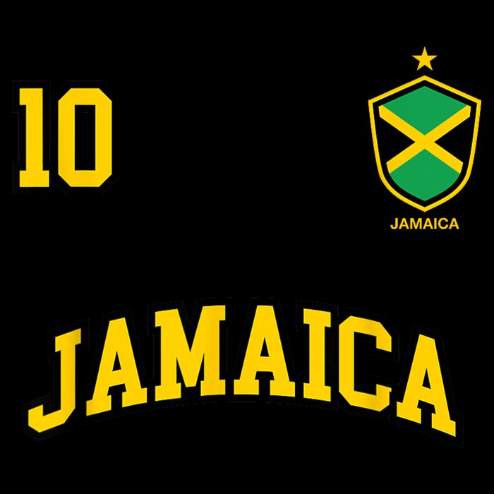 Jamaica Shirts Number 10 Soccer Team Sports Jamaican Flag Doggie Tank