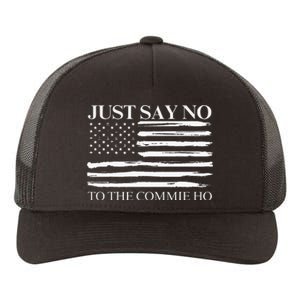 Just Say No Yupoong Adult 5-Panel Trucker Hat