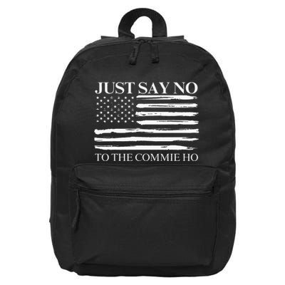 Just Say No 16 in Basic Backpack