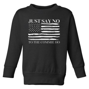 Just Say No Toddler Sweatshirt