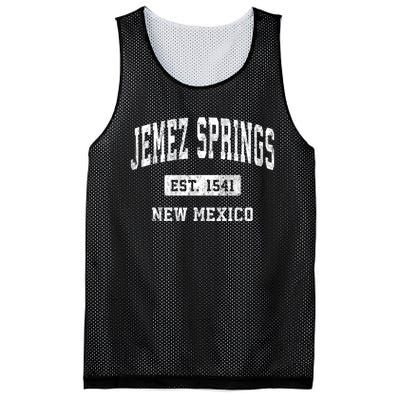 Jemez Springs New Mexico Nm Vintage Athletic Sports Mesh Reversible Basketball Jersey Tank