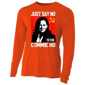 Just Say No To The Commie Ho Kamala Cooling Performance Long Sleeve Crew