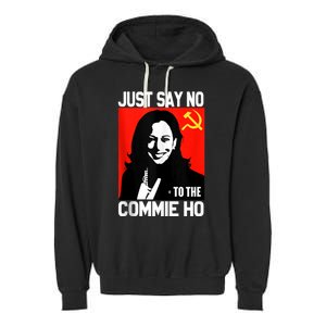 Just Say No To The Commie Ho Kamala Garment-Dyed Fleece Hoodie