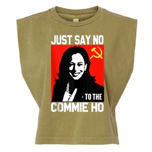 Just Say No To The Commie Ho Kamala Garment-Dyed Women's Muscle Tee