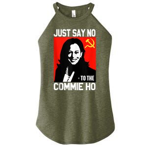 Just Say No To The Commie Ho Kamala Women's Perfect Tri Rocker Tank