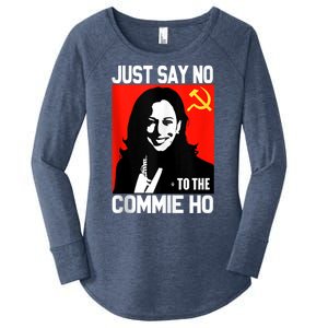 Just Say No To The Commie Ho Kamala Women's Perfect Tri Tunic Long Sleeve Shirt