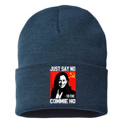 Just Say No To The Commie Ho Kamala Sustainable Knit Beanie