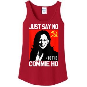 Just Say No To The Commie Ho Kamala Ladies Essential Tank