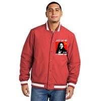 Just Say No To The Commie Ho Kamala Insulated Varsity Jacket