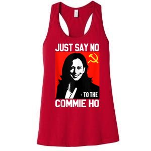 Just Say No To The Commie Ho Kamala Women's Racerback Tank