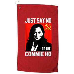 Just Say No To The Commie Ho Kamala Platinum Collection Golf Towel