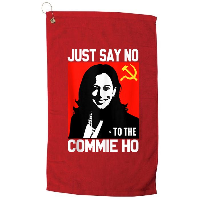 Just Say No To The Commie Ho Kamala Platinum Collection Golf Towel