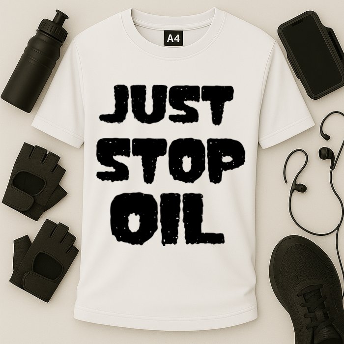 Just Stop Oil Cooling Performance Crew T-Shirt