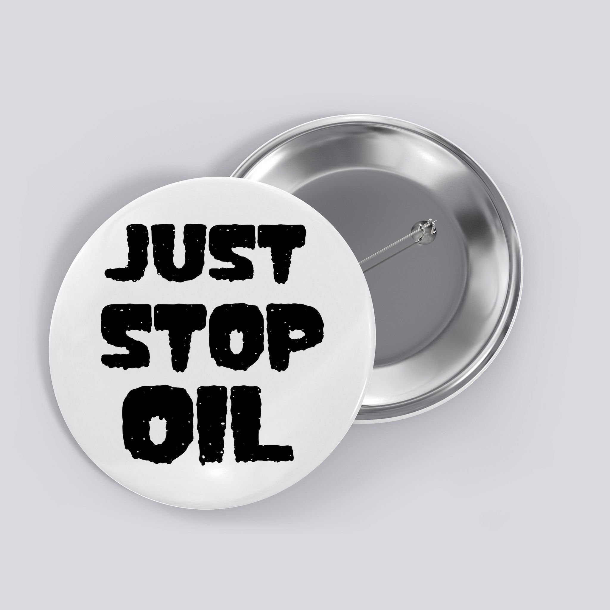 Just Stop Oil Button