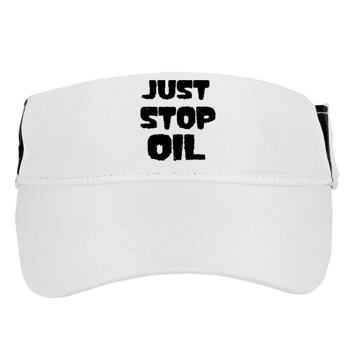 Just Stop Oil Adult Drive Performance Visor