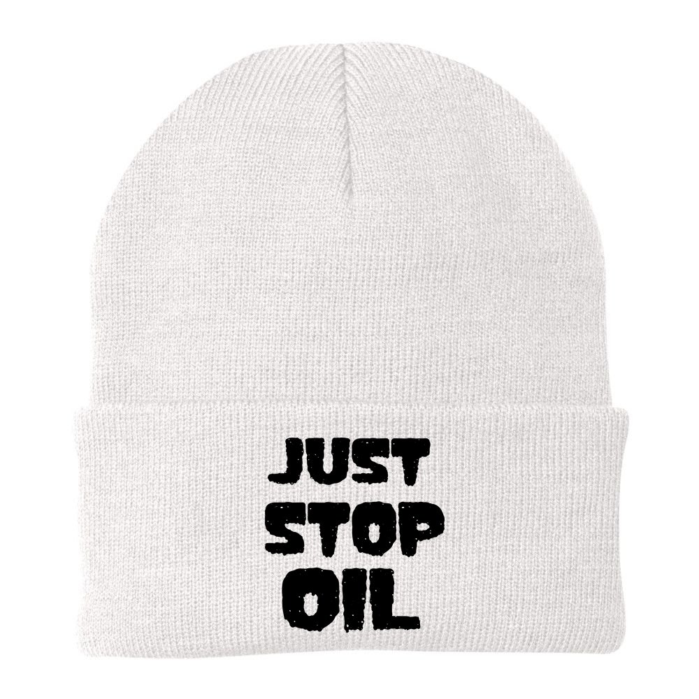 Just Stop Oil Beanie