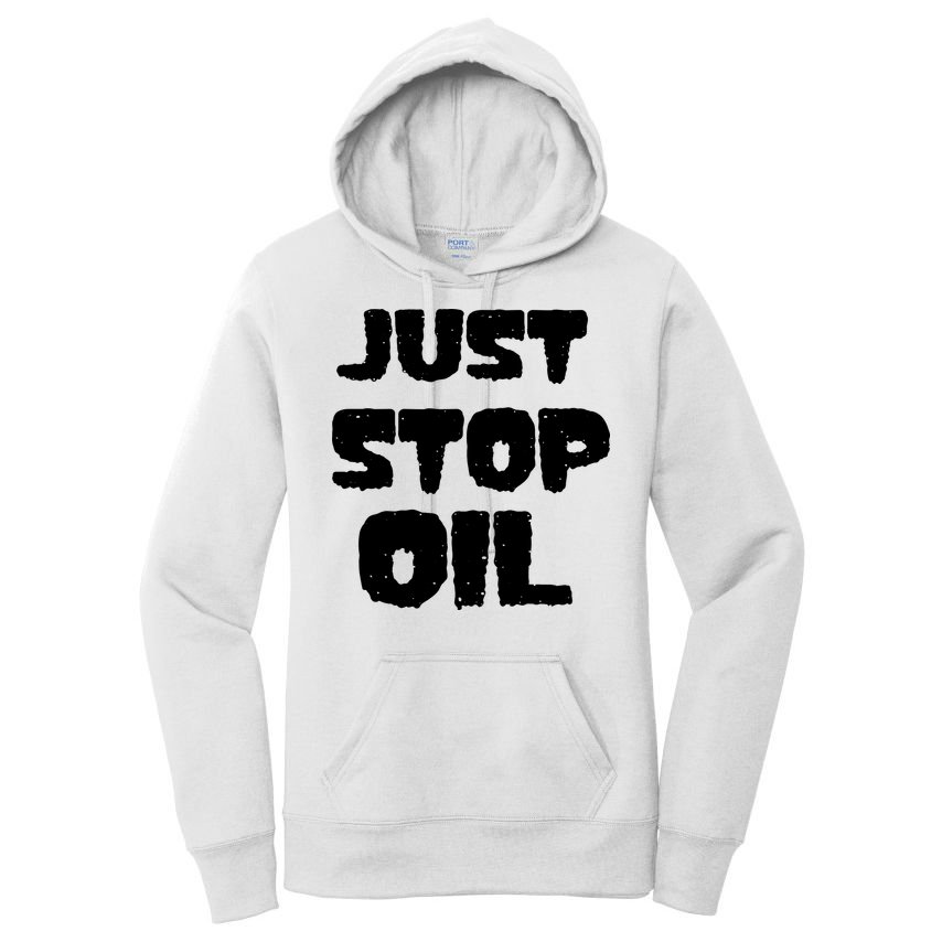 Just Stop Oil Women's Pullover Hoodie