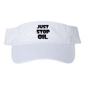 Just Stop Oil Valucap Bio-Washed Visor