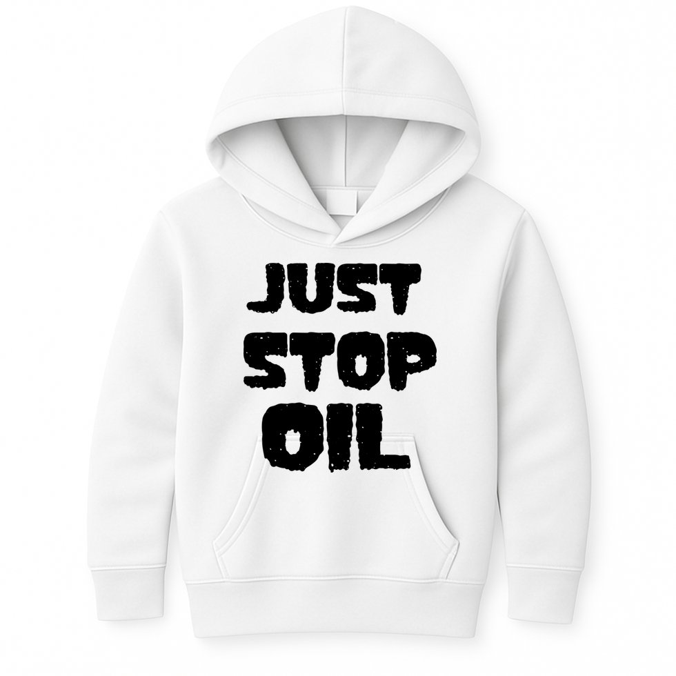 Just Stop Oil Kids Hoodie