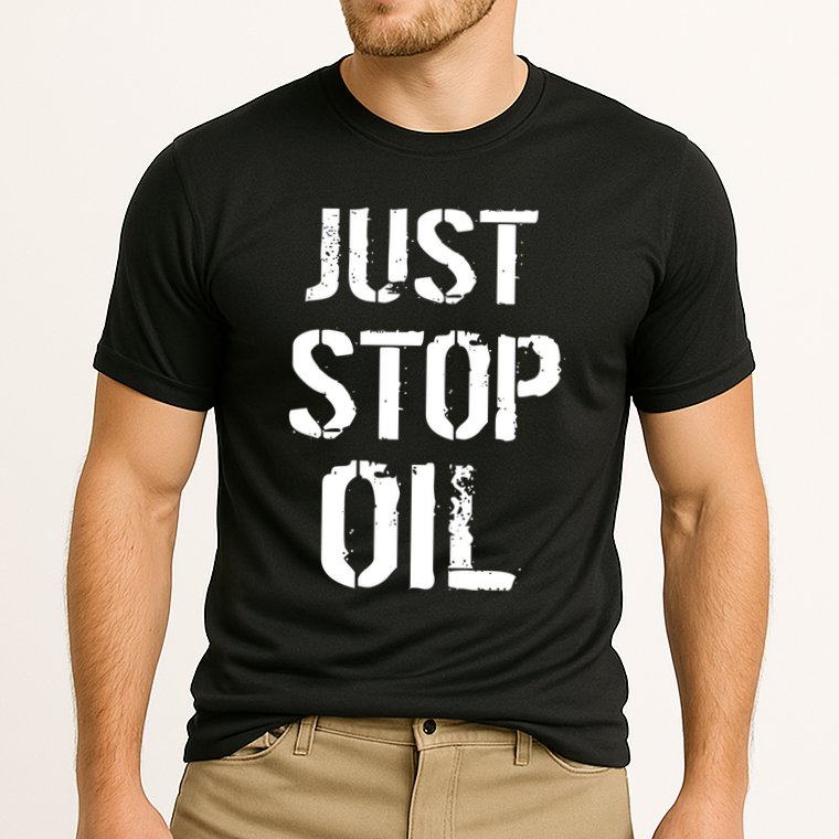 Just Stop Oil Climate Crisis Cooling Performance Crew T-Shirt
