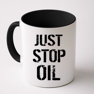 Just Stop Oil Climate Crisis Mug