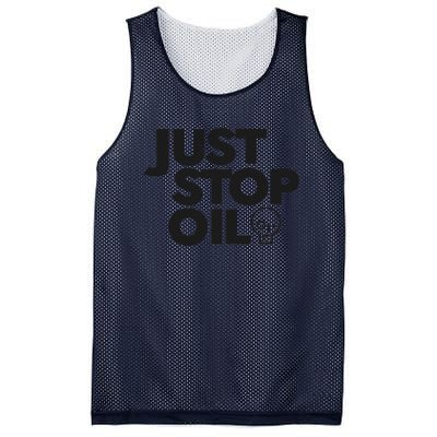 Just Stop Oil Save the Earth Just Stop Oil Mesh Reversible Basketball Jersey Tank