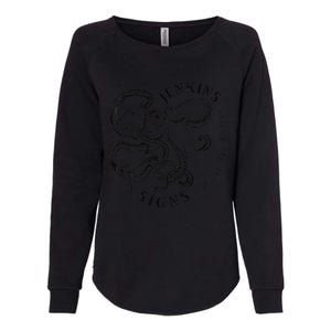 Jenkins Signs Octopus Premium Womens California Wash Sweatshirt