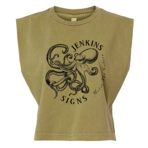 Jenkins Signs Octopus Premium Garment-Dyed Women's Muscle Tee