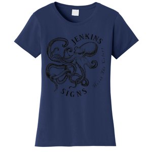 Jenkins Signs Octopus Premium Women's T-Shirt