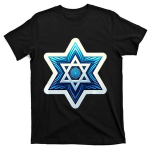 Jewish Star Of David Israel Religious Torah Hebrew Faith T-Shirt